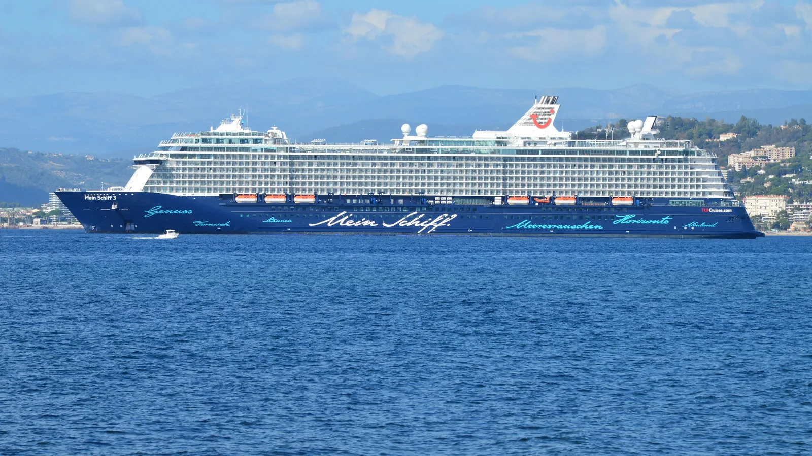 Photograph of a real hospitality and operations · cruise vessel, used for illustration.