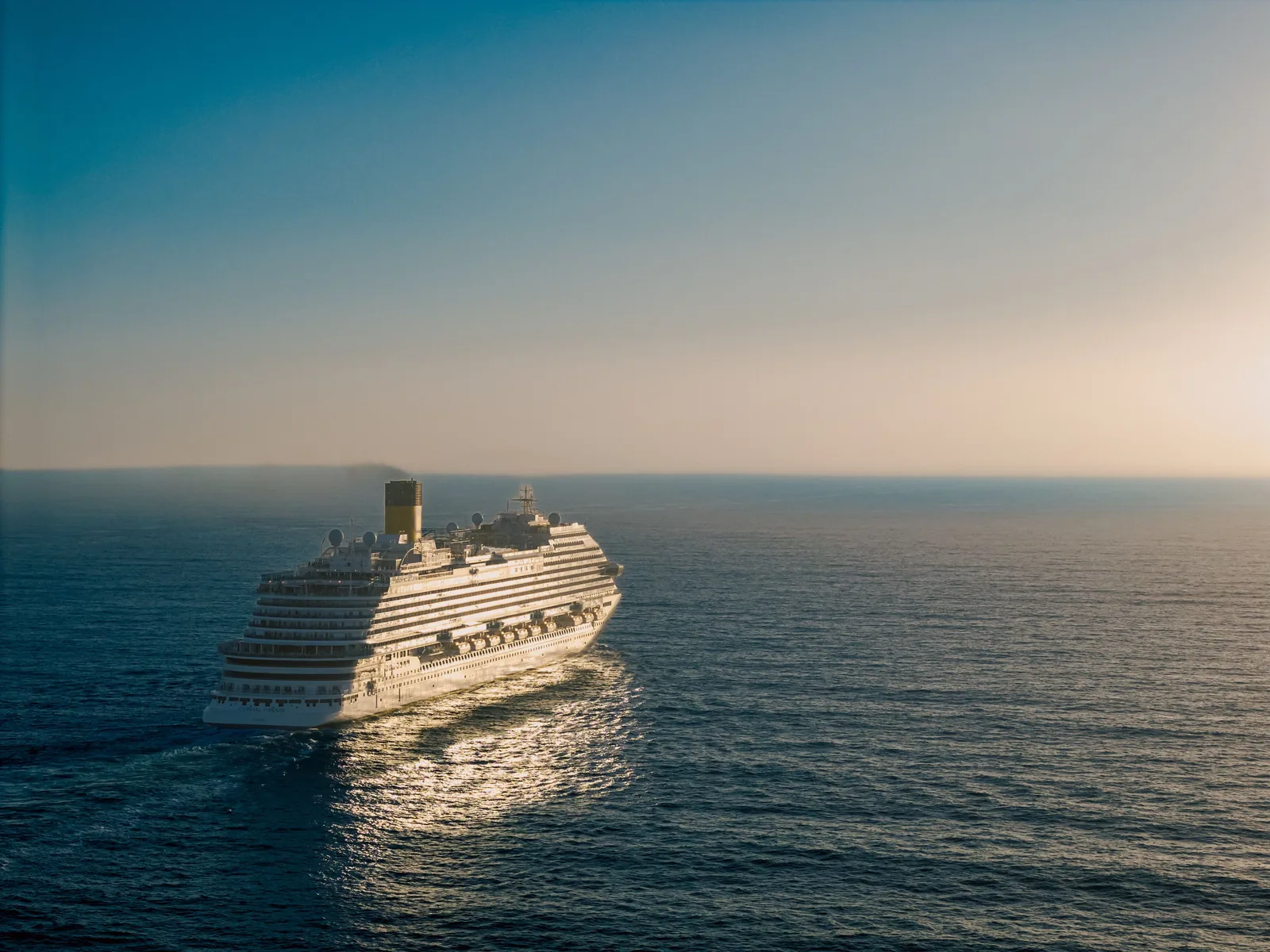 Photograph of a real hospitality and operations · cruise vessel, used for illustration.