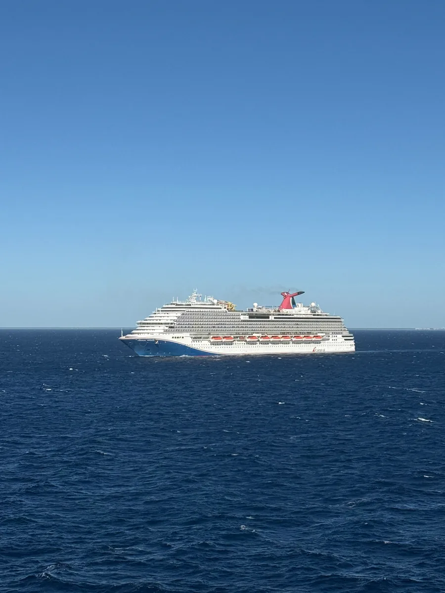 Photograph of a real hospitality and operations · cruise vessel, used for illustration.
