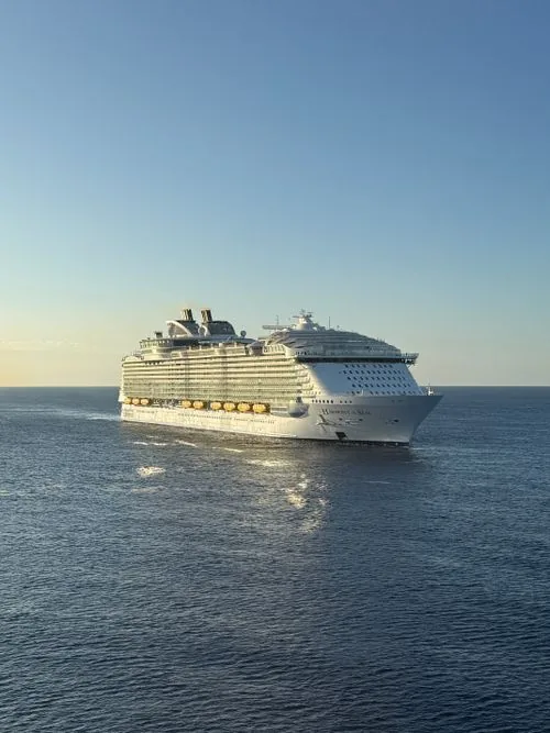 Photograph of a real hospitality and operations · cruise vessel, used for illustration.