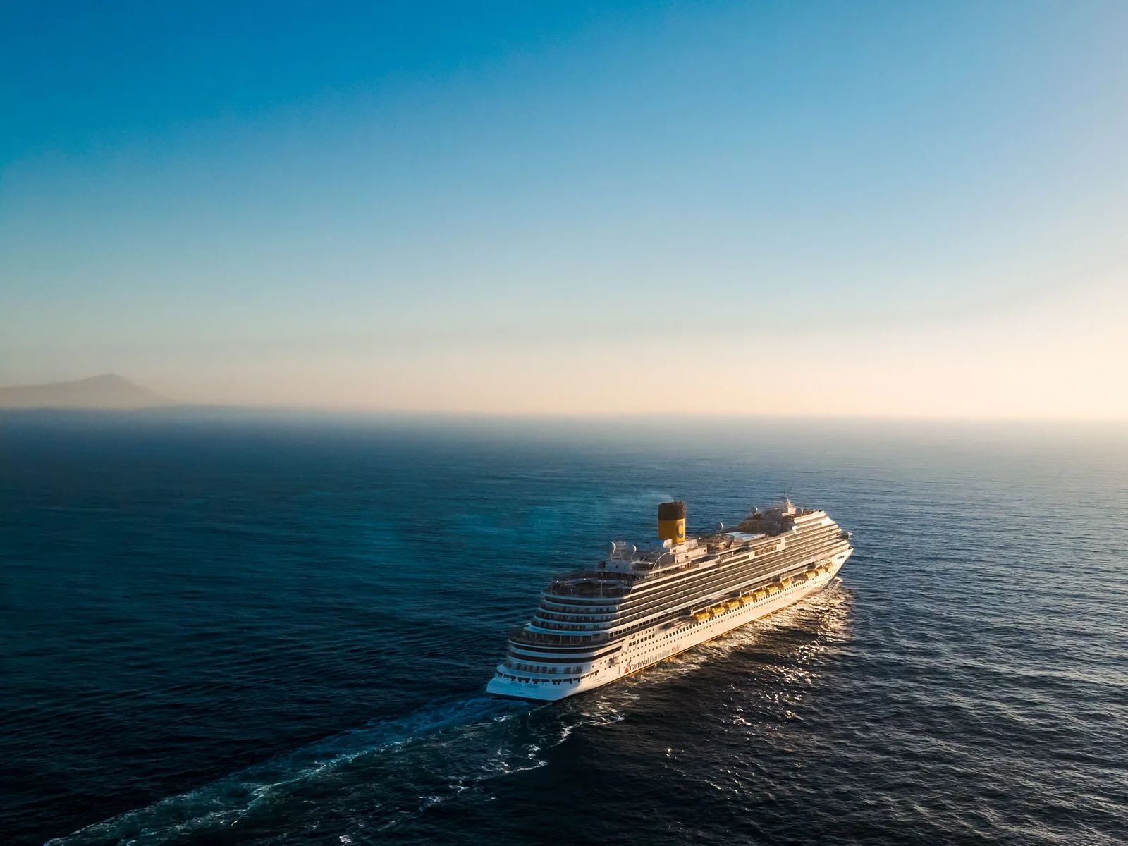 Photograph of a real hospitality and operations · cruise vessel, used for illustration.