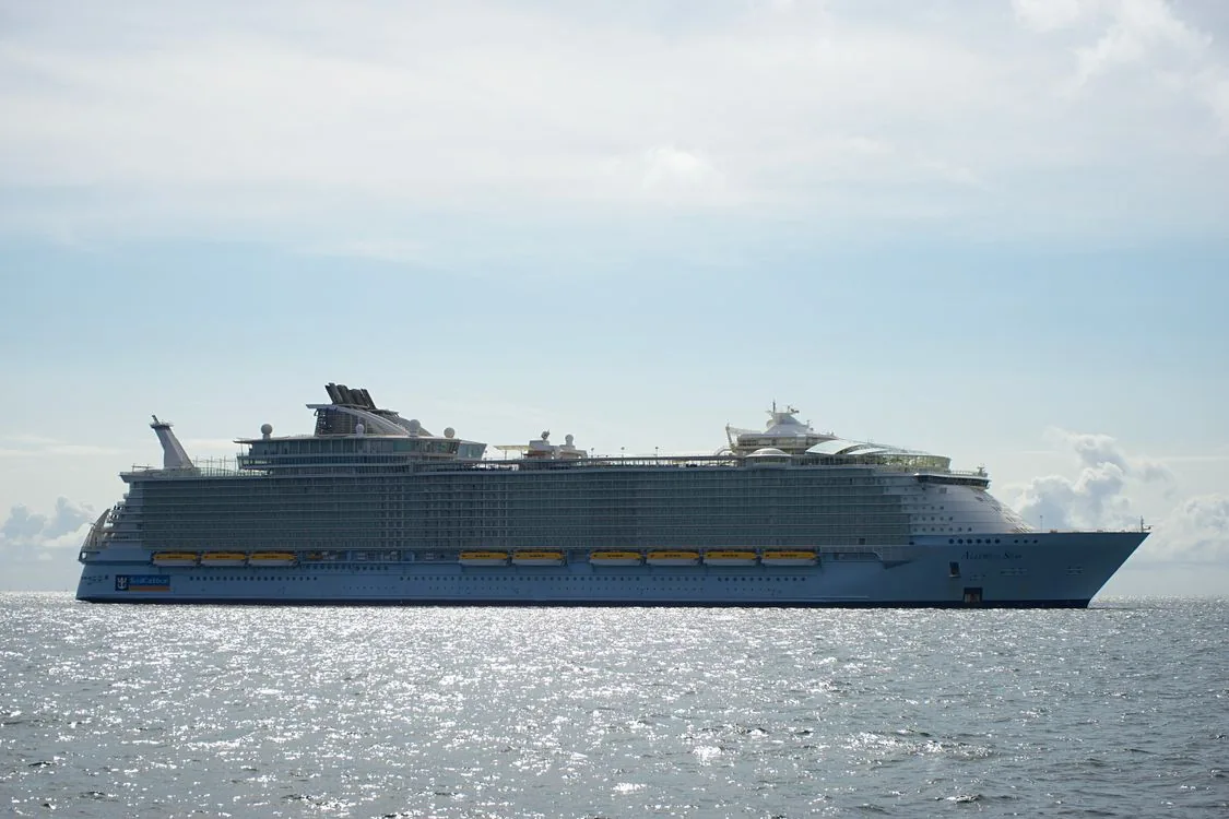 Photograph of a real hospitality and operations · cruise vessel, used for illustration.