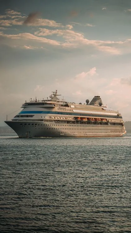 Photograph of a real hospitality and operations · cruise vessel, used for illustration.