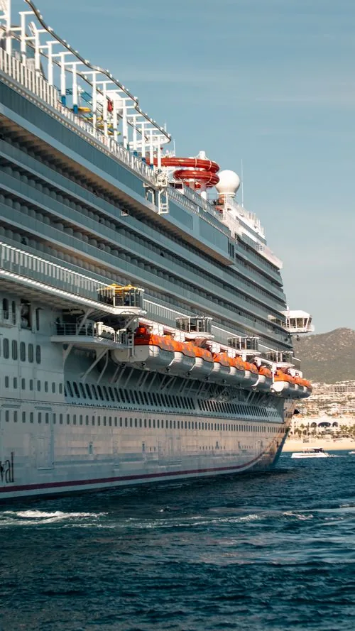 Photograph of a real hospitality and operations · cruise vessel, used for illustration.