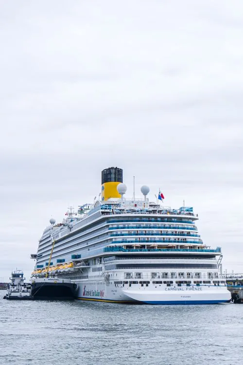 Photograph of a real hospitality and operations · cruise vessel, used for illustration.