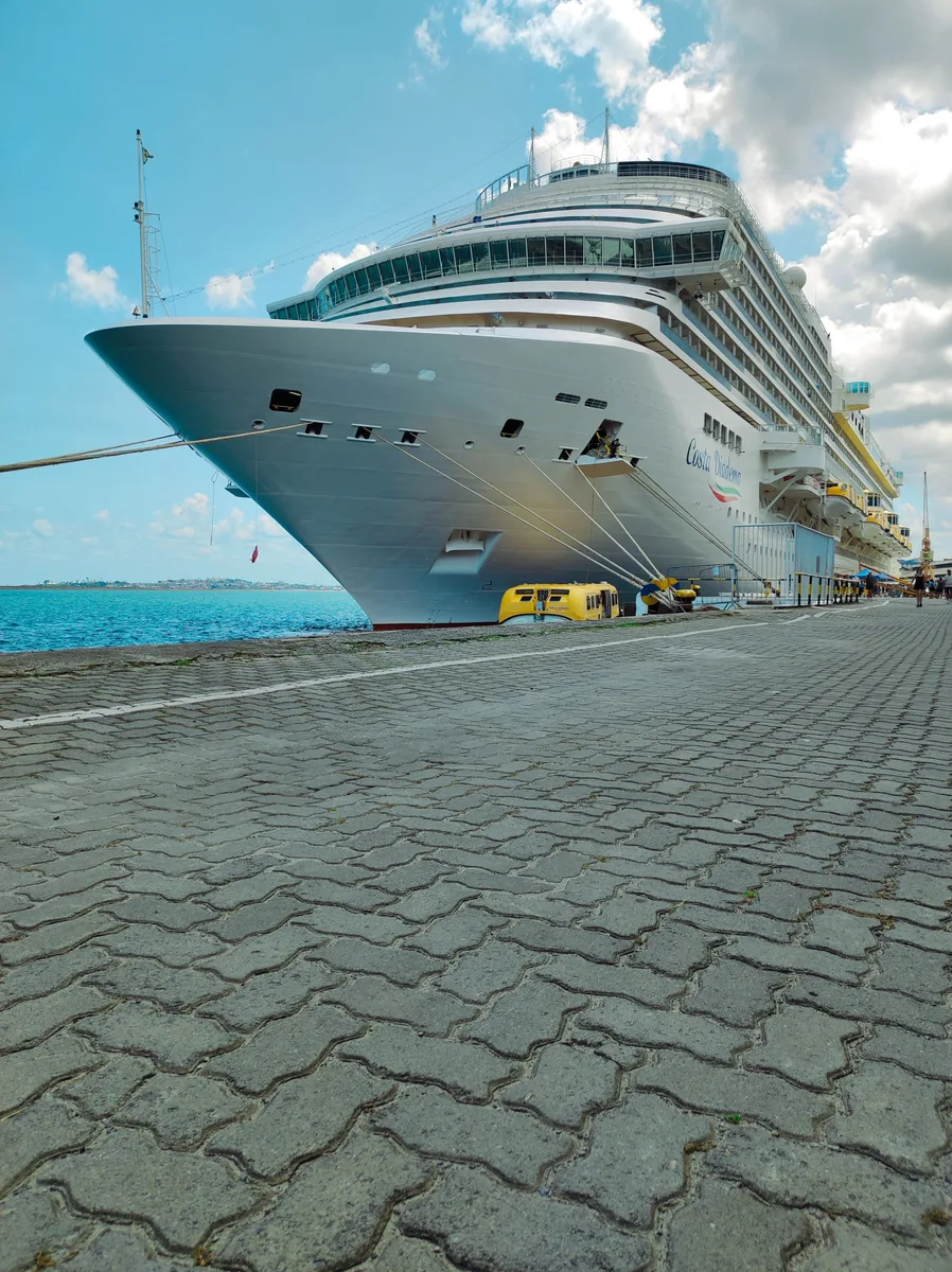 Photograph of a real hospitality and operations · cruise vessel, used for illustration.