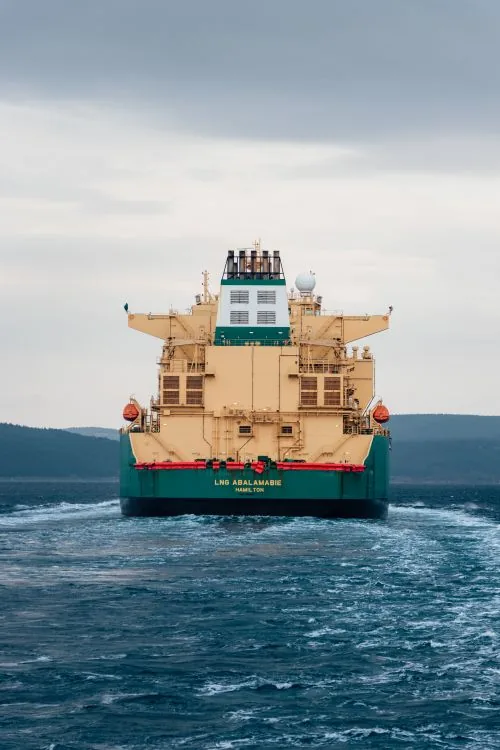 Photograph of a real maritime energy · lng and tankers vessel, used for illustration.